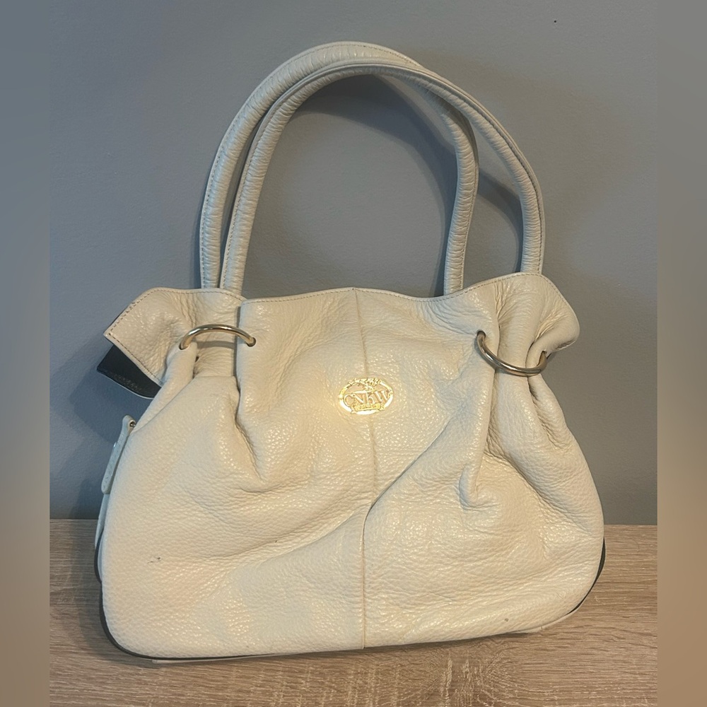 Creamy White Handbag CNKW Canadian Made